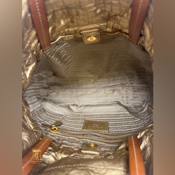 Prada Metallic tote - Picture 9 of 16